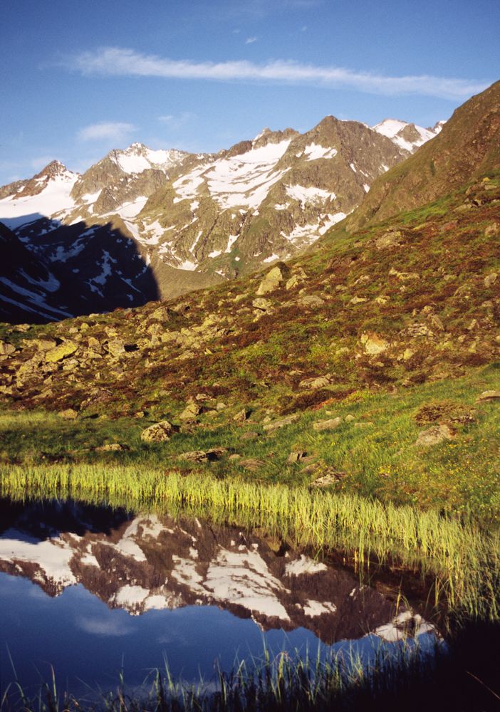Mountain Reflection at Neustift, Austria