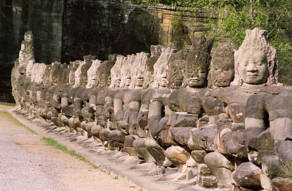 NAGA Bridge Statues