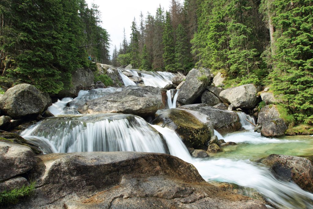 Tatranska Lesna Falls